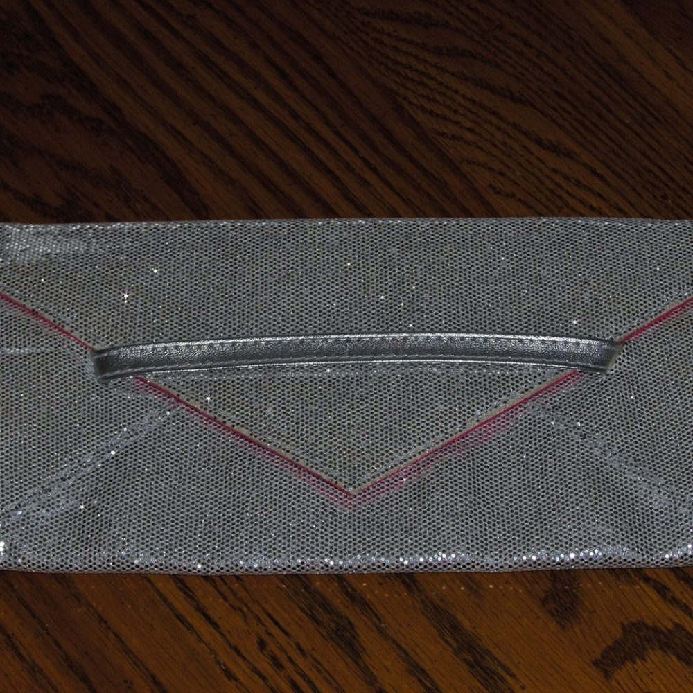 Victoria's Secret Clutch Bag Silver Sparkle BOTTOM DOLLAR SALE!!!!